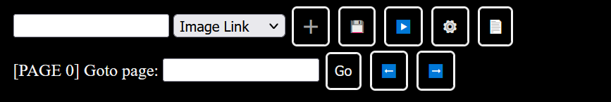 control panel toolbar